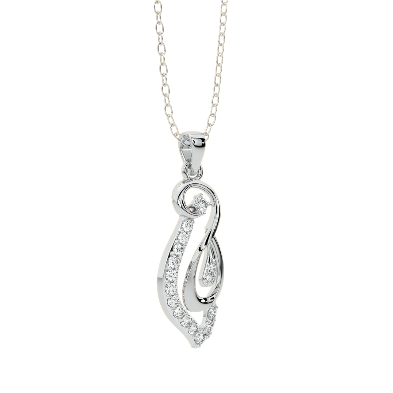 Nova Diamond Office Wear Pendant